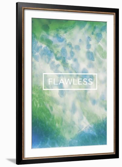 Flawless Fluorescent-Lottie Fontaine-Framed Giclee Print