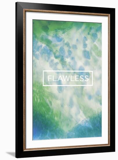 Flawless Fluorescent-Lottie Fontaine-Framed Giclee Print