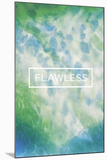 Flawless Fluorescent-Lottie Fontaine-Mounted Giclee Print