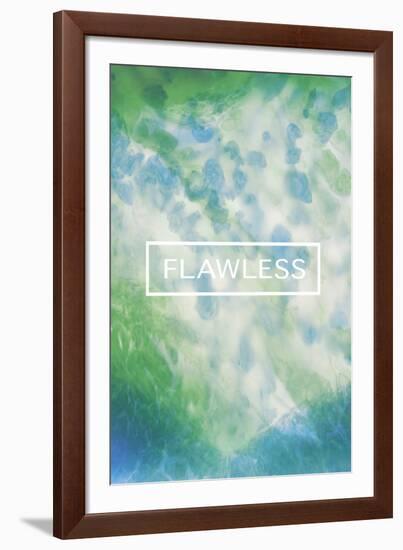 Flawless Fluorescent-Lottie Fontaine-Framed Giclee Print