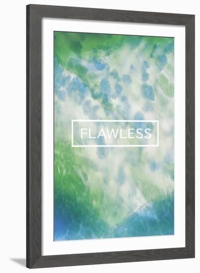 Flawless Fluorescent-Lottie Fontaine-Framed Giclee Print