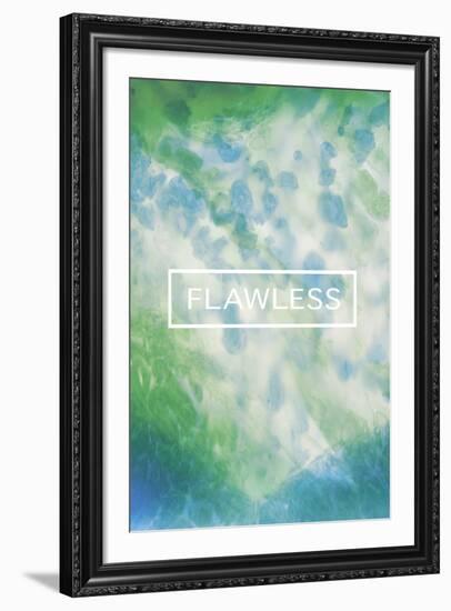 Flawless Fluorescent-Lottie Fontaine-Framed Giclee Print