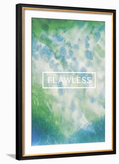 Flawless Fluorescent-Lottie Fontaine-Framed Giclee Print