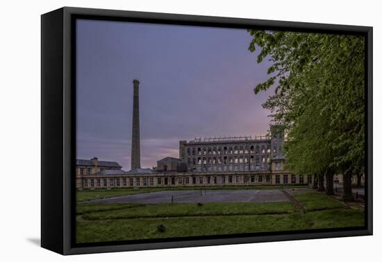 Flax Mills, Sion Mills, County Tyrone, Ulster, Northern Ireland, United Kingdom, Europe-Carsten Krieger-Framed Premier Image Canvas