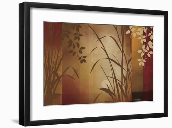 Flaxen Silhouette-Edward Aparicio-Framed Giclee Print