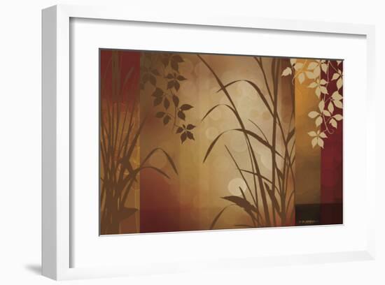 Flaxen Silhouette-Edward Aparicio-Framed Giclee Print