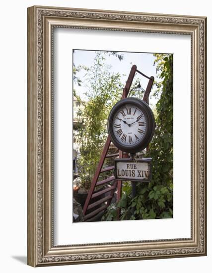 Flea market in L'Isle-sur-la-Sorgue, an antique village in Provence, France-Andrea Haase-Framed Photographic Print