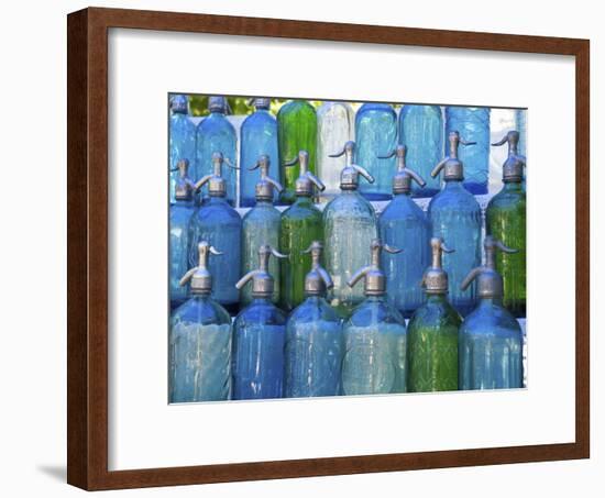 Flea Market, San Telmo, Buenos Aires, Argentina-Inger Hogstrom-Framed Photographic Print