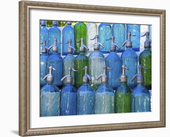 Flea Market, San Telmo, Buenos Aires, Argentina-Inger Hogstrom-Framed Photographic Print