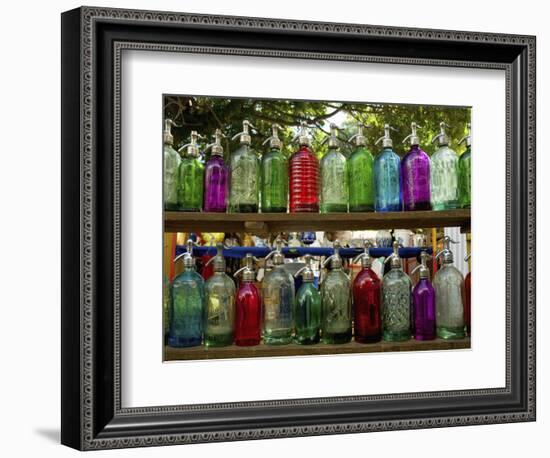 Flea Market, San Telmo, Buenos Aires, Argentina-Inger Hogstrom-Framed Photographic Print