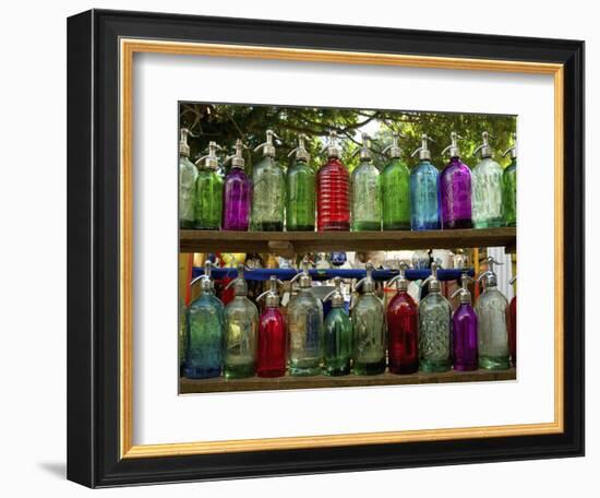 Flea Market, San Telmo, Buenos Aires, Argentina-Inger Hogstrom-Framed Photographic Print