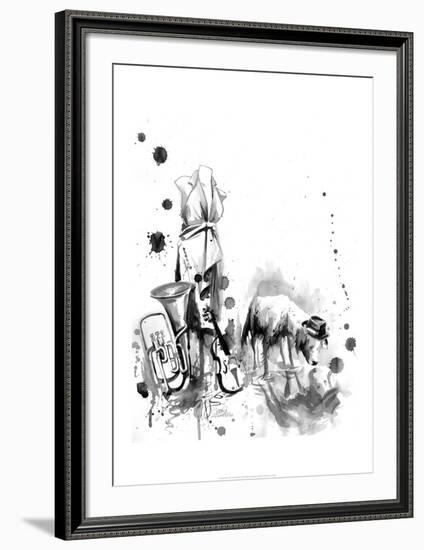 Flea Market-Lora Zombie-Framed Art Print
