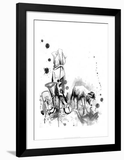 Flea Market-Lora Zombie-Framed Art Print