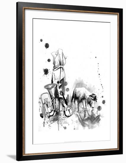 Flea Market-Lora Zombie-Framed Art Print