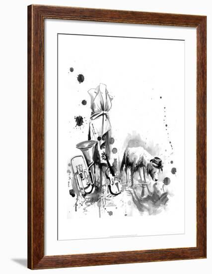 Flea Market-Lora Zombie-Framed Art Print