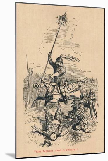 Flee, English! Dead is Edmond!', c1860, (c1860)-John Leech-Mounted Giclee Print