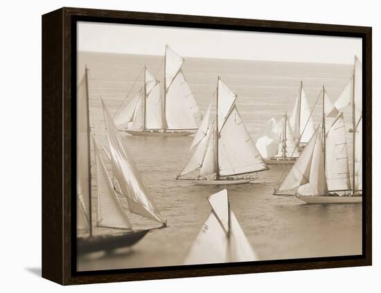 Fleet Fade-Ben Wood-Framed Stretched Canvas