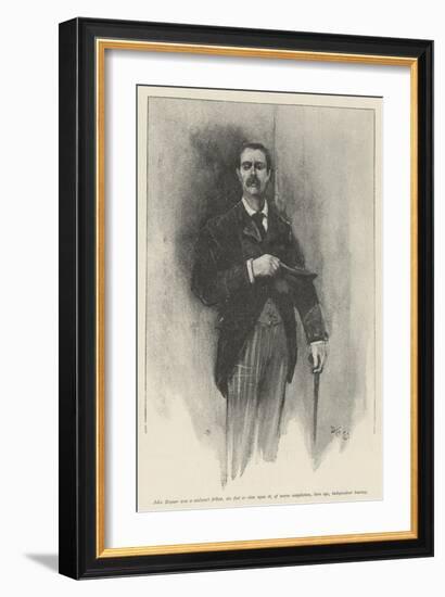 Fleet-Footed Hester-David Hardy-Framed Giclee Print