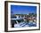 Fleet of Small Fishing Boats Around Pier 39, Fisherman's Wharf, San Francisco, California, USA-Fraser Hall-Framed Photographic Print