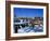 Fleet of Small Fishing Boats Around Pier 39, Fisherman's Wharf, San Francisco, California, USA-Fraser Hall-Framed Photographic Print