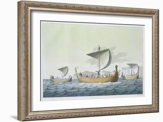 Fleet of William the Conqueror-Vittorio Raineri-Framed Giclee Print