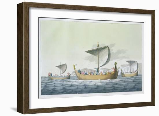 Fleet of William the Conqueror-Vittorio Raineri-Framed Giclee Print