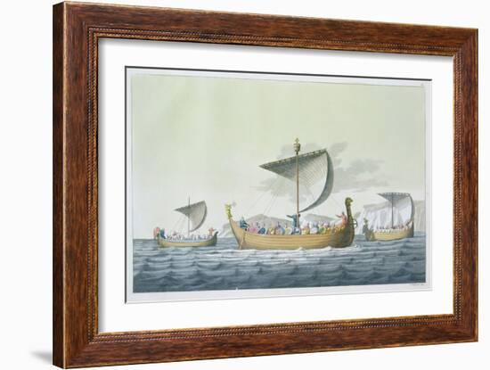 Fleet of William the Conqueror-Vittorio Raineri-Framed Giclee Print