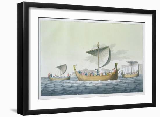 Fleet of William the Conqueror-Vittorio Raineri-Framed Giclee Print