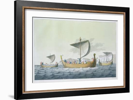 Fleet of William the Conqueror-Vittorio Raineri-Framed Giclee Print