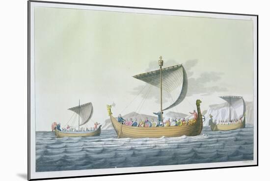Fleet of William the Conqueror-Vittorio Raineri-Mounted Giclee Print