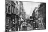 Fleet Street as Seen from Opposite Salisbury Court, London, 1880-null-Mounted Giclee Print