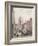 Fleet Street, C.1850-Louis Jules Arnout-Framed Giclee Print