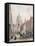 Fleet Street, C.1850-Louis Jules Arnout-Framed Premier Image Canvas