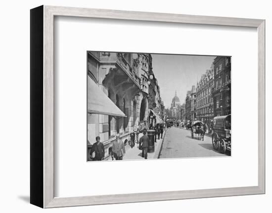 Fleet Street, City of London, c1900 (1911)-Pictorial Agency-Framed Photographic Print