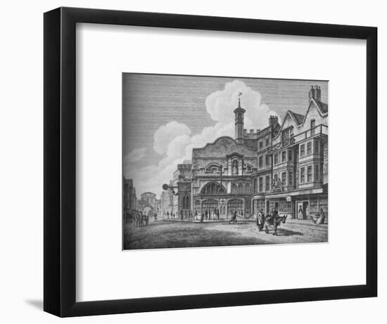 'Fleet Street in the Eighteenth Century', 1907-Unknown-Framed Giclee Print