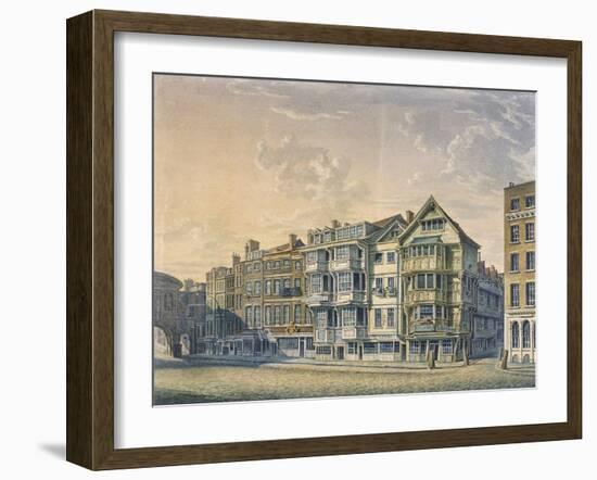 Fleet Street, London, 1798-William Capon-Framed Giclee Print