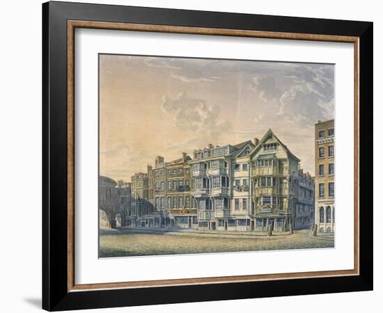 Fleet Street, London, 1798-William Capon-Framed Giclee Print