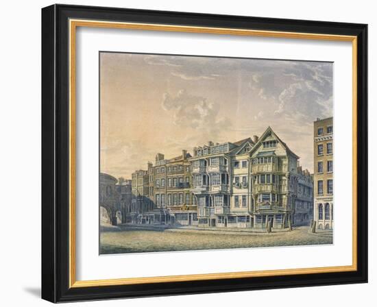 Fleet Street, London, 1798-William Capon-Framed Giclee Print