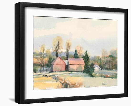 Flemings in Suffield Connecticut-Stephen Calcasola-Framed Art Print