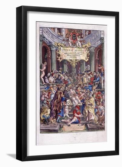 Flemish Anatomist and Physician-null-Framed Giclee Print