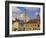 Flemish Houses, Belfry of the Nouvelle Bourse and Vielle Bourse, Grand Place, Lille, Nord, France-David Hughes-Framed Photographic Print