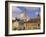 Flemish Houses, Belfry of the Nouvelle Bourse and Vielle Bourse, Grand Place, Lille, Nord, France-David Hughes-Framed Photographic Print