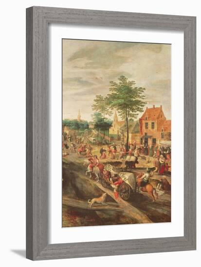 Flemish Kermesse-Gillis Mostaert-Framed Giclee Print