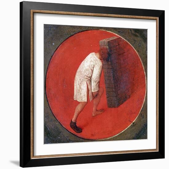 Flemish Proverb, C1558-1560-Pieter Bruegel the Elder-Framed Giclee Print