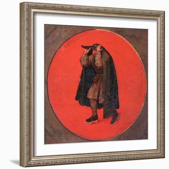 Flemish Proverb, C1558-1560-Pieter Bruegel the Elder-Framed Giclee Print