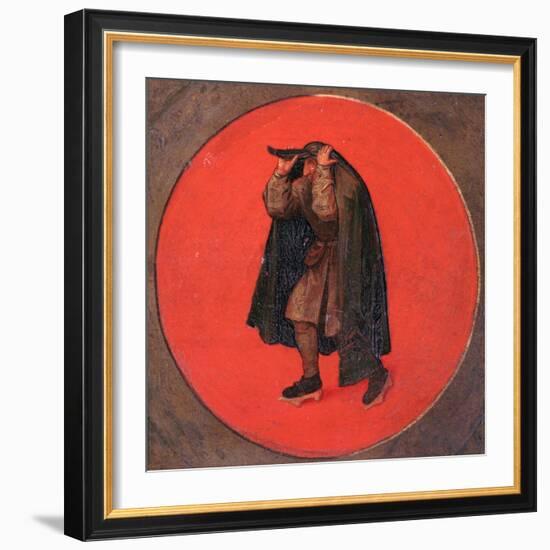 Flemish Proverb, C1558-1560-Pieter Bruegel the Elder-Framed Giclee Print