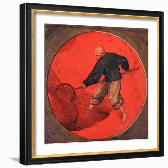 Flemish Proverb, C1558-1560-Pieter Bruegel the Elder-Framed Giclee Print