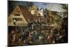 Flemish Proverbs, 1559-Pieter Bruegel the Elder-Mounted Giclee Print