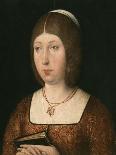 Portrait of Isabella 'The Catholic', Queen of Castile, c.1490-Flemish School-Framed Giclee Print