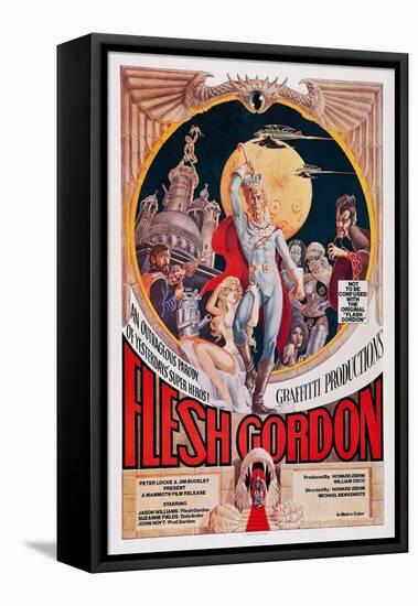Flesh Gordon-null-Framed Stretched Canvas